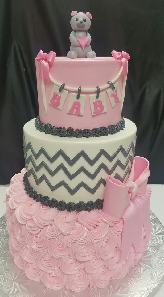 Pink Baby Cake