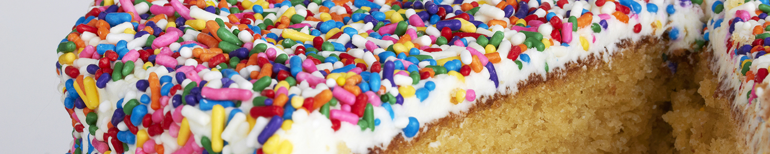 Cake with Sprinkles